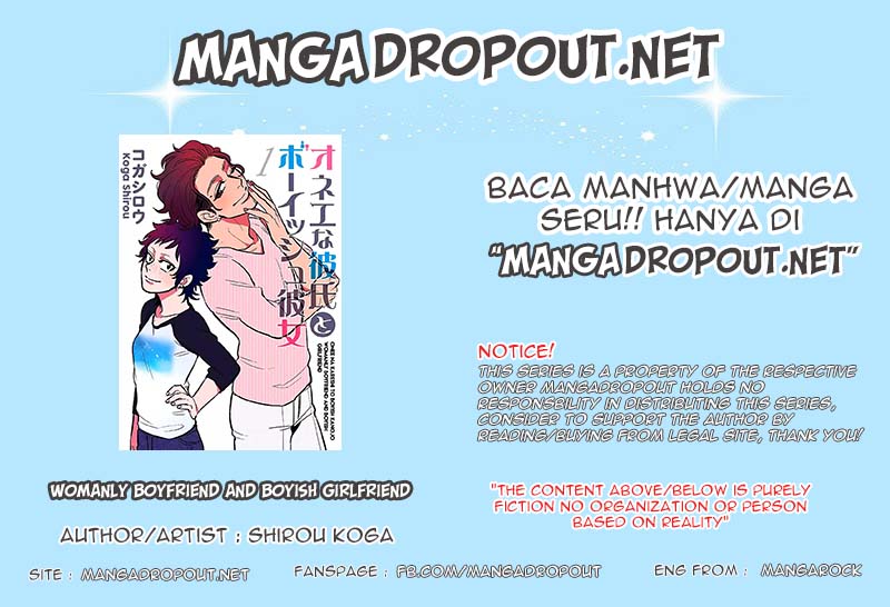 Onee na Kareshi to Boyish Kanojo Chapter 03 Bahasa Indonesia